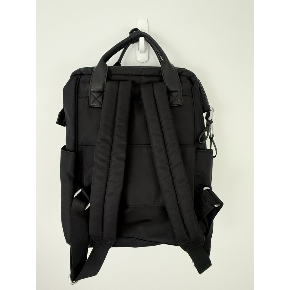 BAGGALLINI Soho Backpack Black Travel Work School Water Resistant Laptop Mint! - Picture 9 of 16